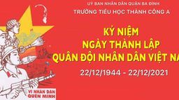 Kỷ niệm 77 năm Ngày TL Quân đội nhân dân Việt Nam (22/12/1944 - 22/12/2021)