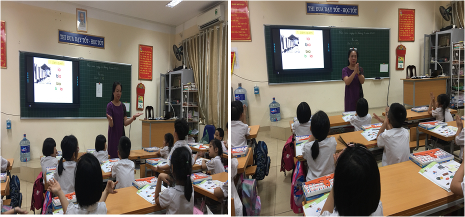 Trường Tiểu học Thành Công A tổ chức sinh hoạt chuyên đề môn Tiếng Việt lớp 1 – bộ sách giáo khoa Cánh Diều