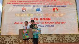 Tiểu học Thành Công A tham gia Ngày hội “Tôi yêu Hà Nội”