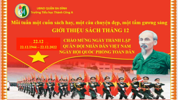 Video Giới thiệu sách Tháng 12 chào mừng ngày thành lập Quân đội Nhân dân Việt Nam 22/12