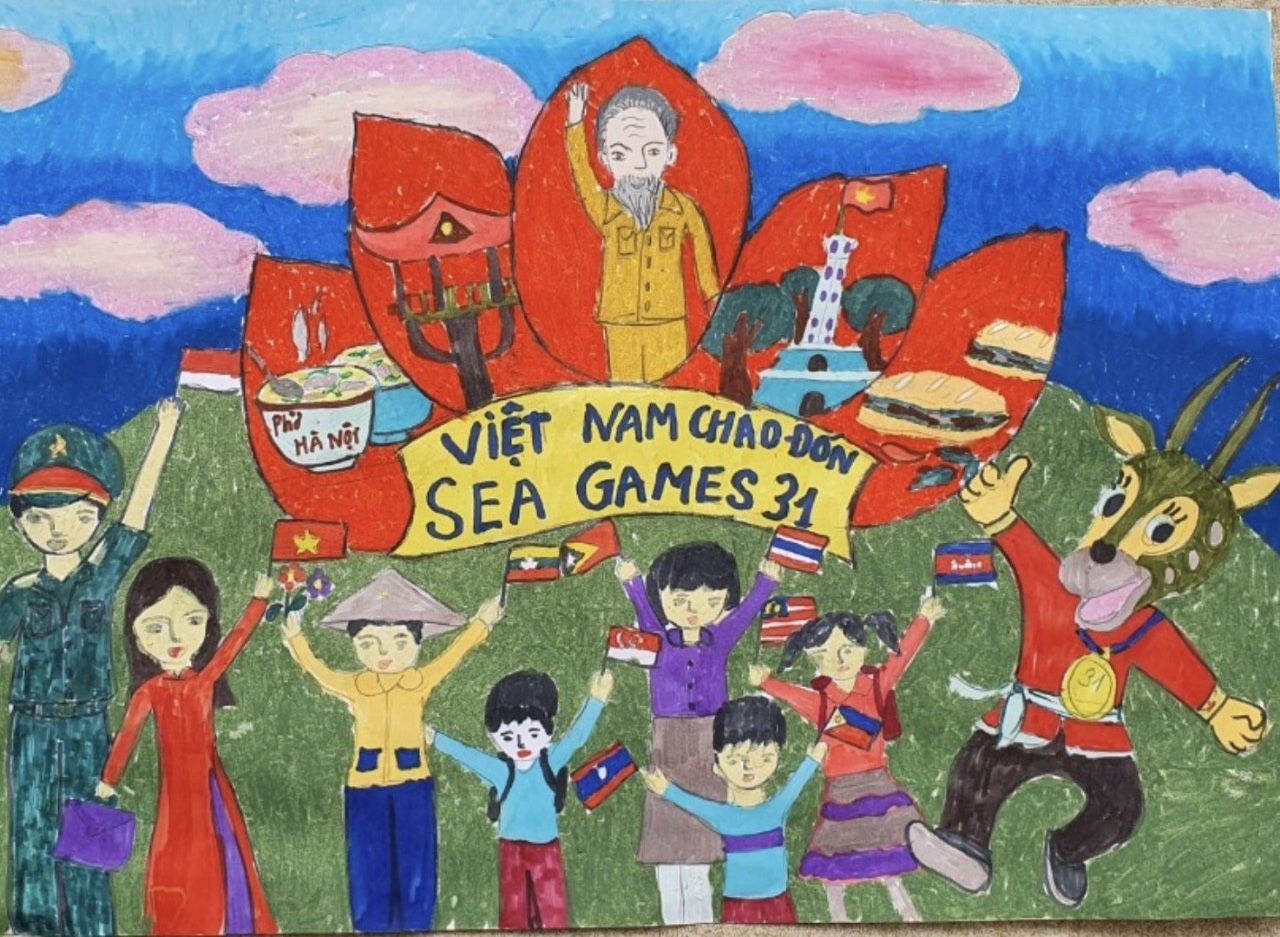 Kết quả Cuộc thi vẽ tranh “Em yêu Seagame” chào mừng Đại hội Thể dục thể thao Đông Nam Á - Seagame lần thứ 31