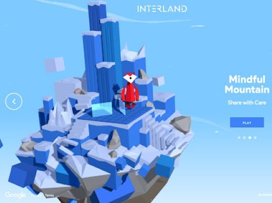 Trải nghiệm Game Interland - vùng đất "Ngọn núi tỉnh táo"- Kĩ năng an toàn trên internet cho học sinh