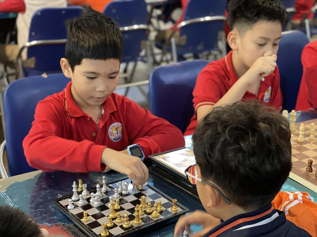 Giải thi đấu cờ vua cấp trường năm học 2023 – 2024