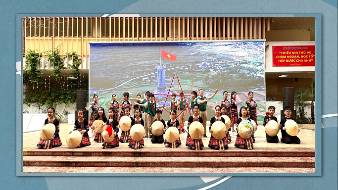 Chương trình văn nghệ đặc biệt hưởng ứng 7 tuần thi đua cao điểm của Thiếu nhi Việt Nam chào mừng 70 năm Chiến thắng lịch sử Điện Biên Phủ (07/05/1954 - 07/05/2024)