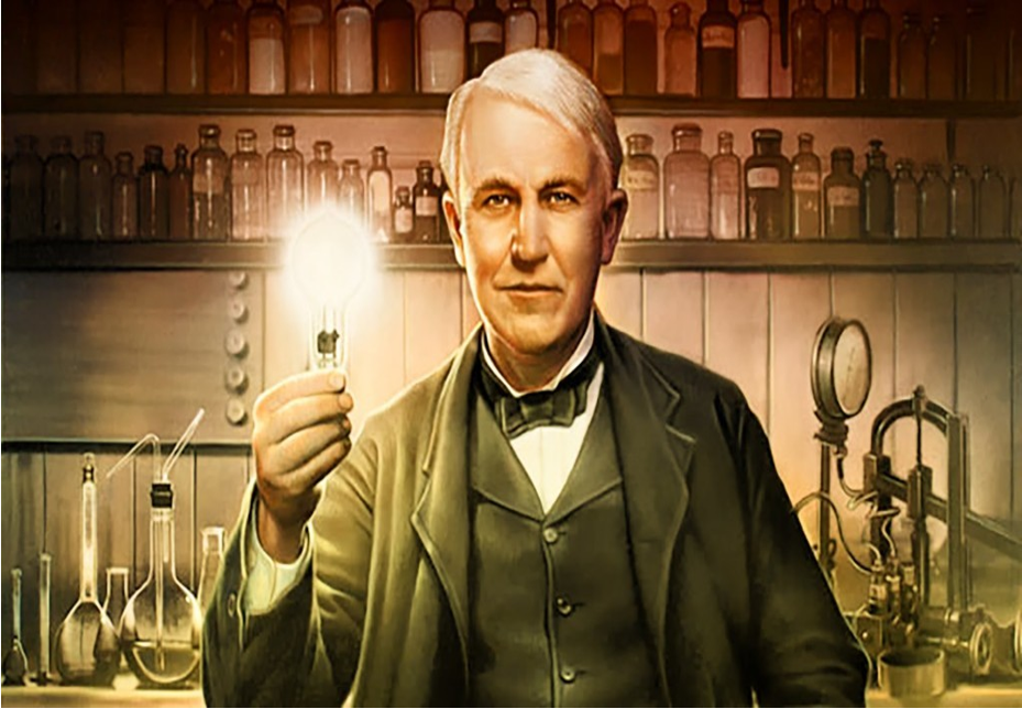 Thomas Edison Tấm gương về lòng kiên trì - Mỗi tuần một cuốn sách hay, một câu chuyện đẹp,  một tấm gương sáng Tháng 4